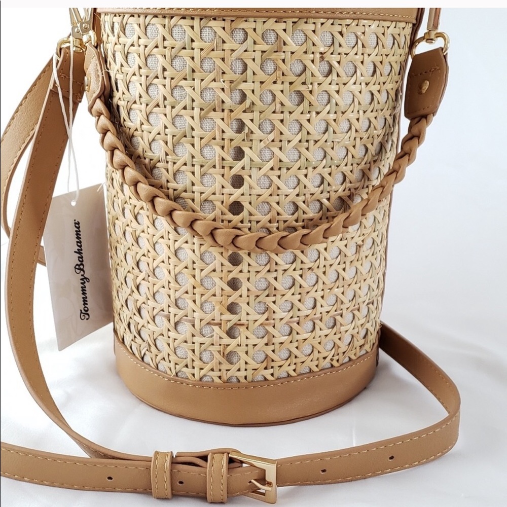 Tommy Bahama straw bucket bag - Picture 11 of 11